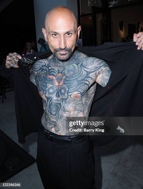 Actor Robert LaSardo attends Venice Magazine's event at the opening of Haro Gallery on June 9, 2010 in Culver City, California.