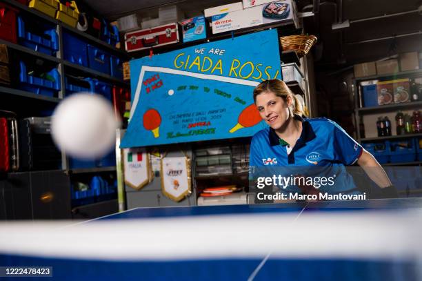 Giada Rossi trains in isolation on May 02, 2020 in Pordenone, Italy. The coronavirus and the disease it causes, COVID-19, are having a fundamental...