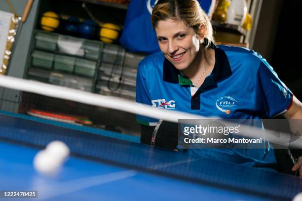 Giada Rossi trains in isolation on May 02, 2020 in Pordenone, Italy. The coronavirus and the disease it causes, COVID-19, are having a fundamental...