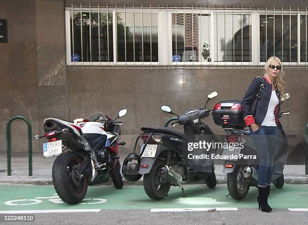 Actress Belen Rueda attends Spanish Film Screenings press conference at Academia del Cine on June 15, 2010 in Madrid, Spain.