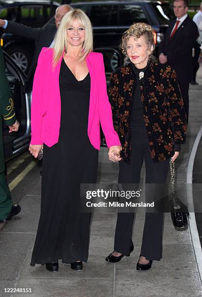 Jo Wood and guest attend the English National Ballet's Summer Party at The Dorchester on June 15, 2010 in London, England.