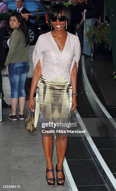 Beverley Knight attends the English National Ballet's Summer Party at The Dorchester on June 15, 2010 in London, England.