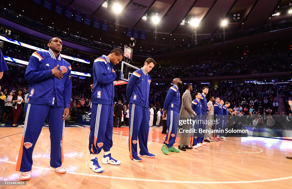 San Antonio Spurs v New York Knicks