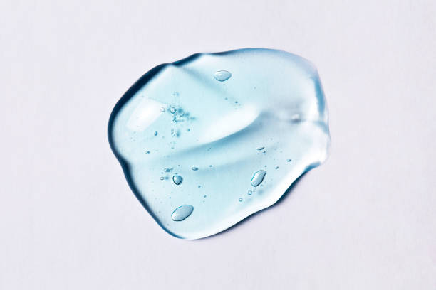 transparent gel smear. - primer stock pictures, royalty-free photos & images
