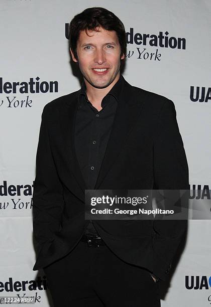 James Blunt attends the UJA-Federation's 2010 Music Visionary of the Year award luncheon at The Pierre Ballroom on June 16, 2010 in New York City.