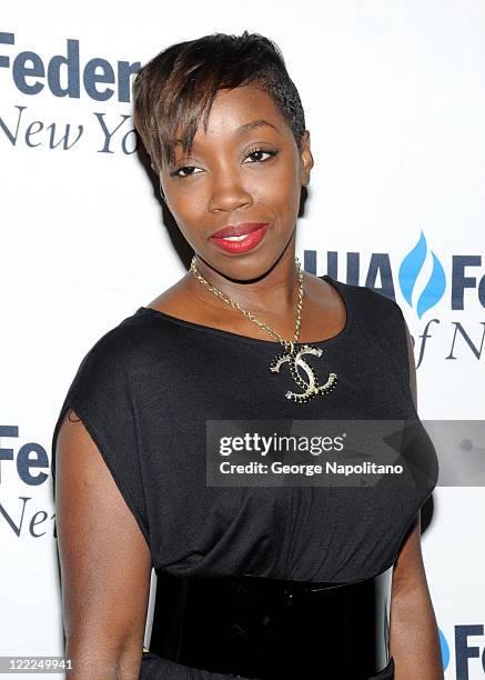Estelle attends the UJA-Federation's 2010 Music Visionary of the Year award luncheon at The Pierre Ballroom on June 16, 2010 in New York City.