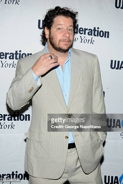 Jeffrey Ross attends the UJA-Federation's 2010 Music Visionary of the Year award luncheon at The Pierre Ballroom on June 16, 2010 in New York City.