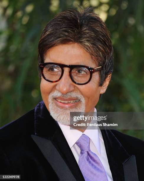 Amitabh Bachchan attends the World Premiere of "Raavan" at BFI Southbank on June 16, 2010 in London, England.