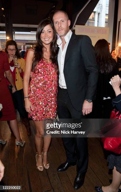 Mrs Malat and Jean-David Malat attend the Zoobs vs. Lodola private view at Opera Gallery on June 16, 2010 in London, England.