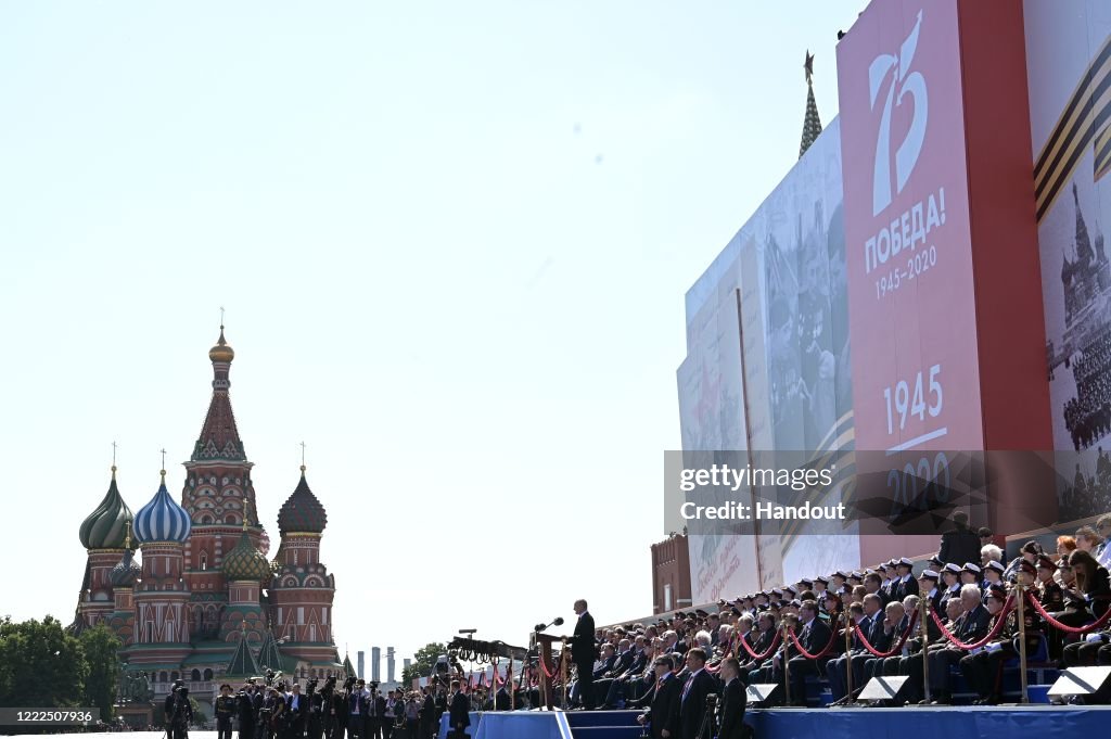 Russia Holds 75th Anniversary Victory Parade Over The Nazis In WWII