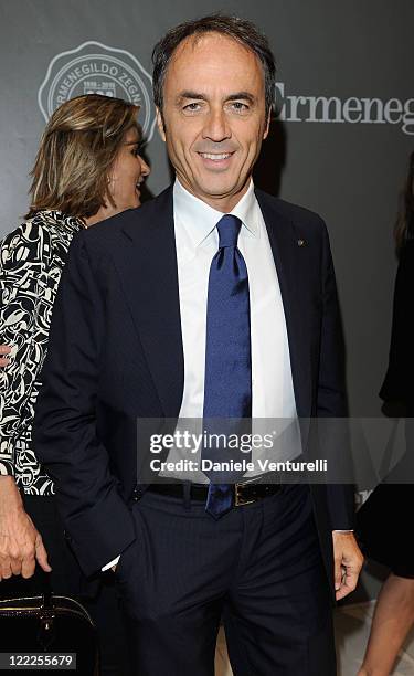 Nerio Alessandri attends the "Cento Anni Di Eccellenza" Exhibition Launch party during Milan Fashion Week Menswear Spring/Summer 2011 on June 21,...