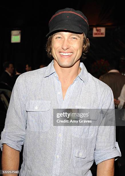 Jay Kenneth Johnson attends a night of music and luxury presented by Jaguar at h.wood on June 22, 2010 in Hollywood, California.