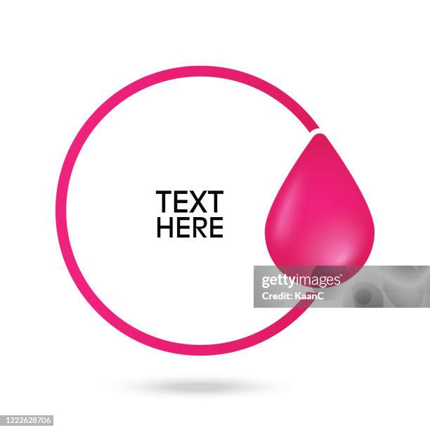 quote blank template. design elements, circle shape, drop shape, information, text for your design. stock illustration - pull quote stock illustrations