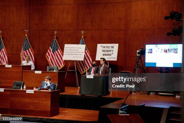 Rep. Matt Gaetz speaks at a hearing of the House Judiciary Committee on at the Capitol Building June 24, 2020 in Washington, DC. Democrats are...