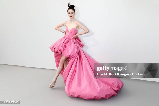 May 23: Coco Rocha arrives at the amfAR Cannes Gala 2019 at Hotel du Cap-Eden-Roc on May 23, 2019 in Cap d'Antibes, France.