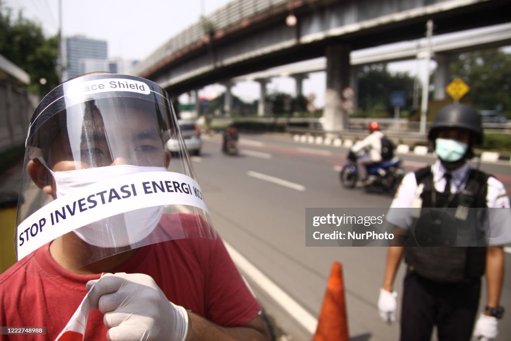 Anti-Dirty Energy Rally In Jakarta