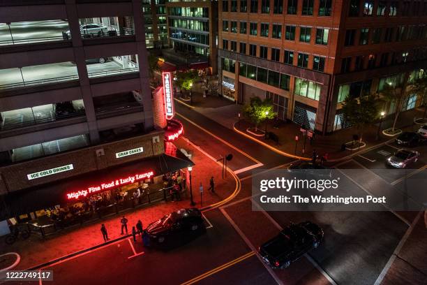 Reston Town Center is seen on Saturday, April 28 in Reston, VA.