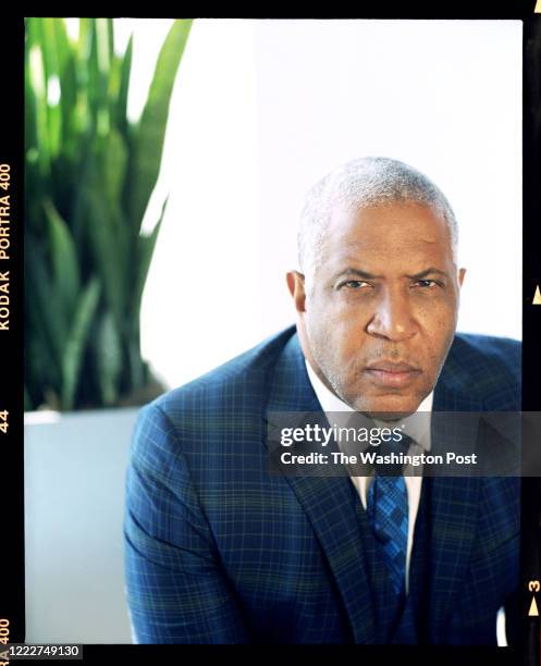 Billionaire investor and philanthropist Robert F. Smith is seen in a portrait in Austin, Tx on June 16, 2020. Smith made headlines after agreeing to...