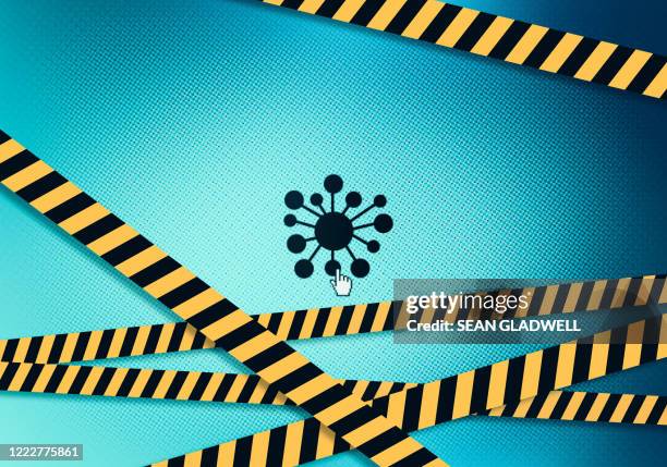 virus icon - quarantine icon stock pictures, royalty-free photos & images