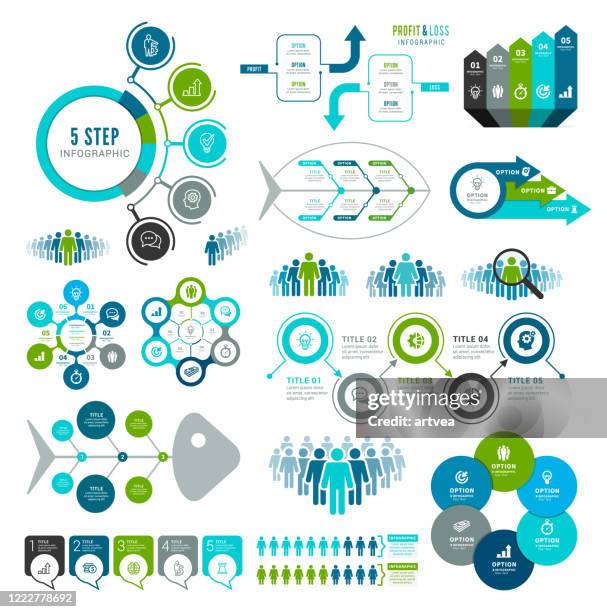 infographic elements - opportunity sign stock illustrations