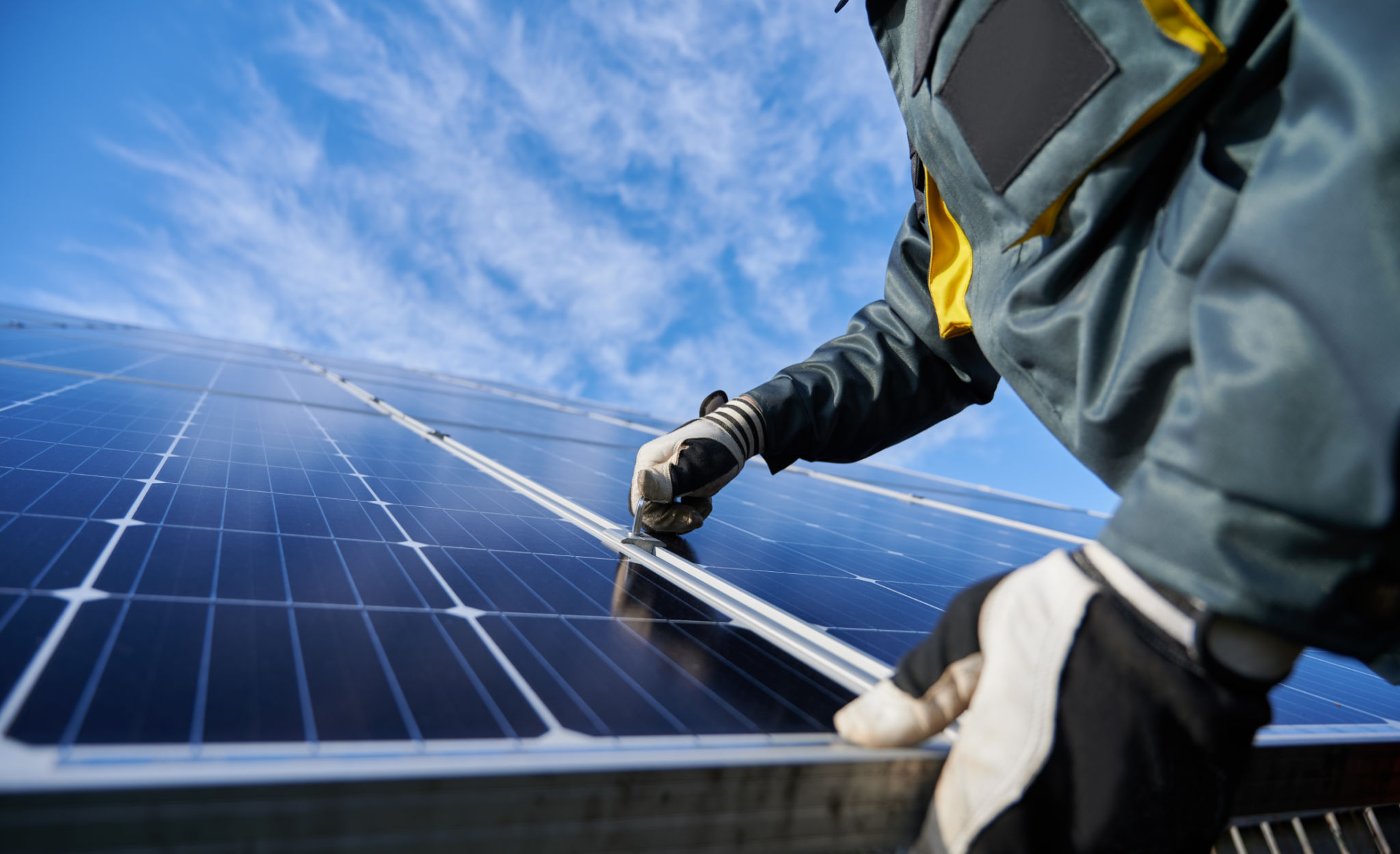 solar installation preparation