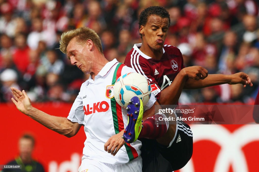 1. FC Nuernberg v FC Augsburg  - Bundesliga