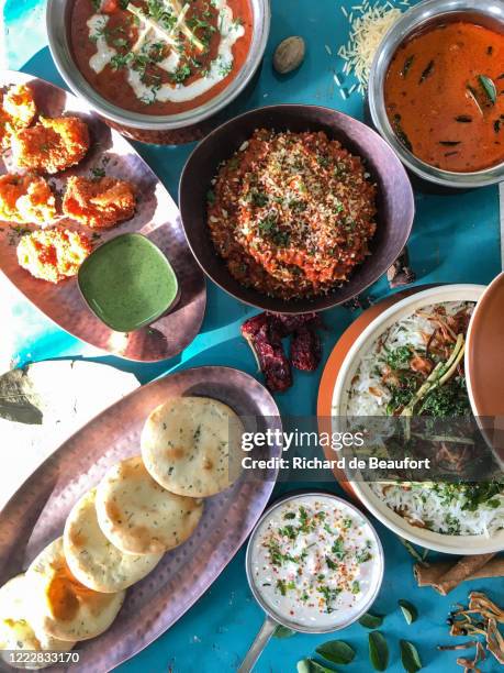 indian delicacies - indiase gerechten stockfoto's en -beelden