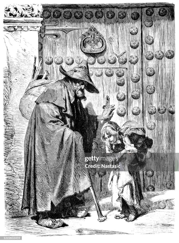 A beggar in Toledo