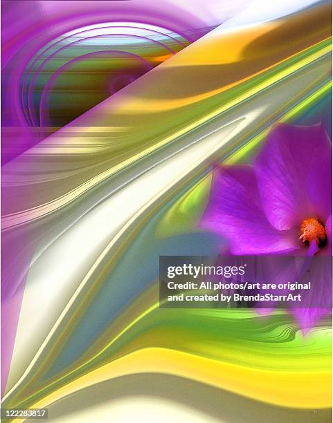Restless Flower High-Res Stock Photo