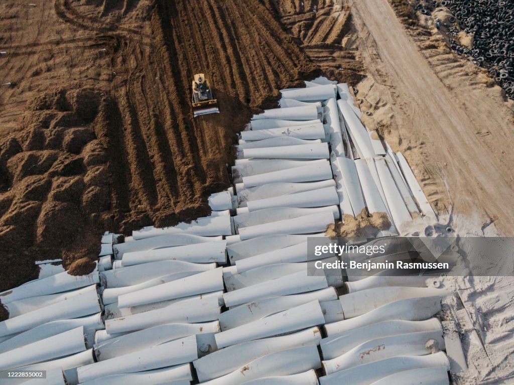 Wyoming's Wind Turbine Graveyard