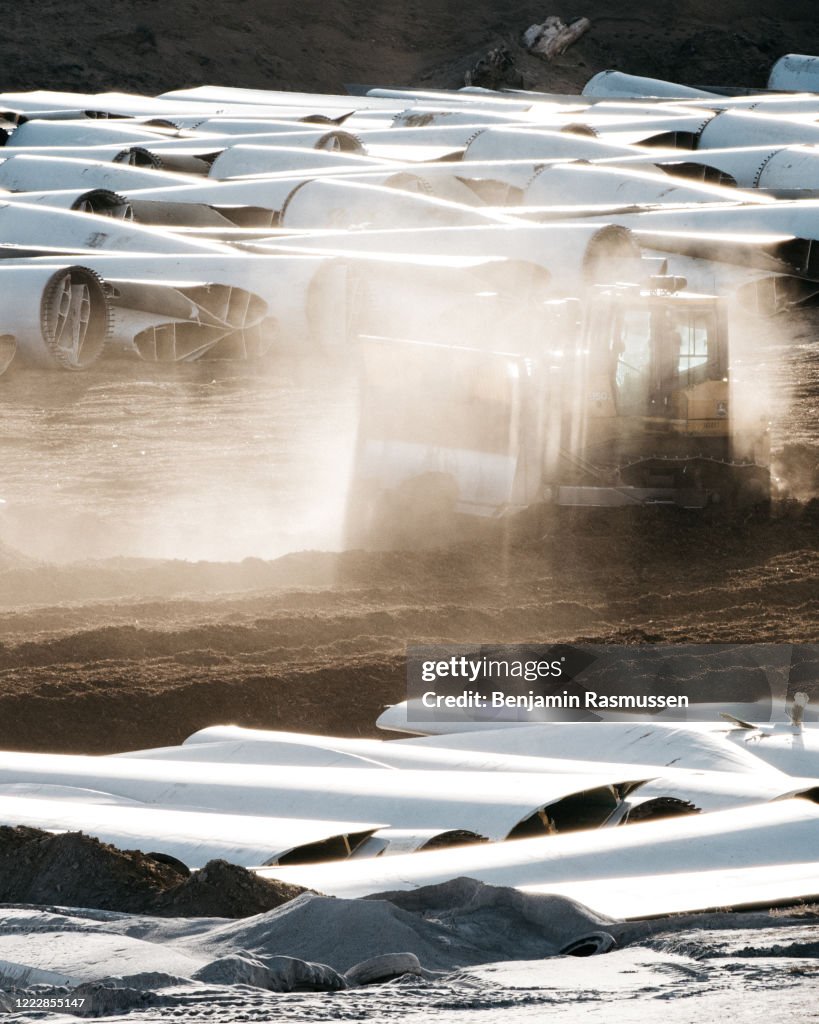 Wyoming's Wind Turbine Graveyard