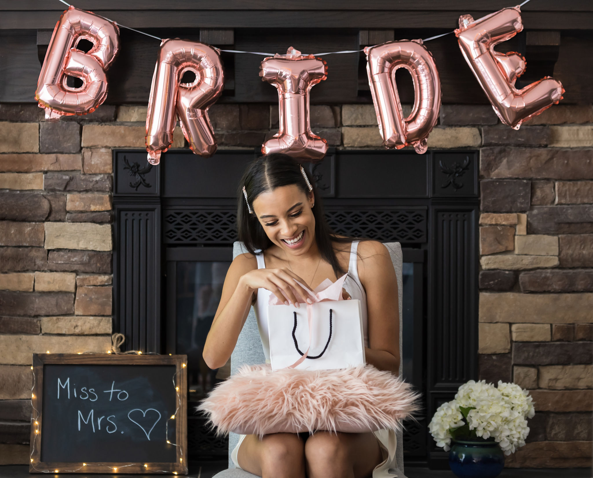 bridal shower decor