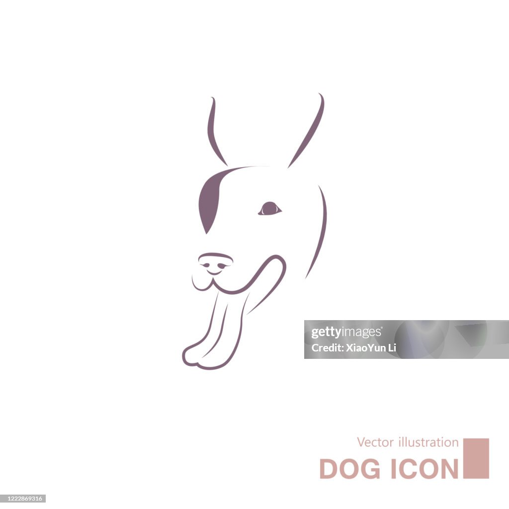 Dog Vectordraw Vector Drawn Dog High-Res Vector Graphic - Getty Images