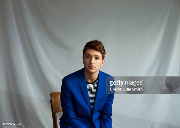 Actor Luke Newberry is photographed for Noctis magazine on March 21, 2014 in London, England.