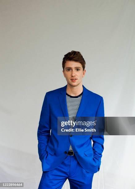 Actor Luke Newberry is photographed for Noctis magazine on March 21, 2014 in London, England.