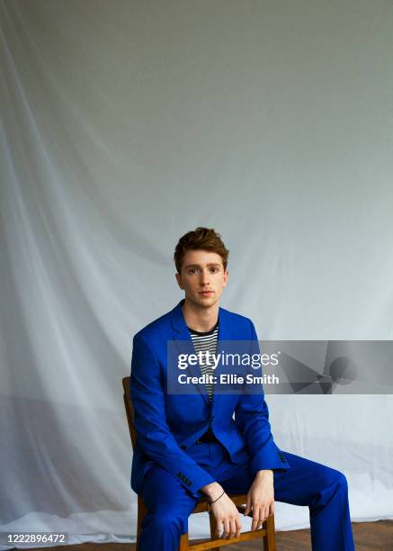 Actor Luke Newberry is photographed for Noctis magazine on March 21, 2014 in London, England.