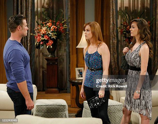 Jacob Young , Sarah Glendening and Christina Bennett Lind in a scene that airs the week of August 29, 2011 on Disney General Entertainment Content...