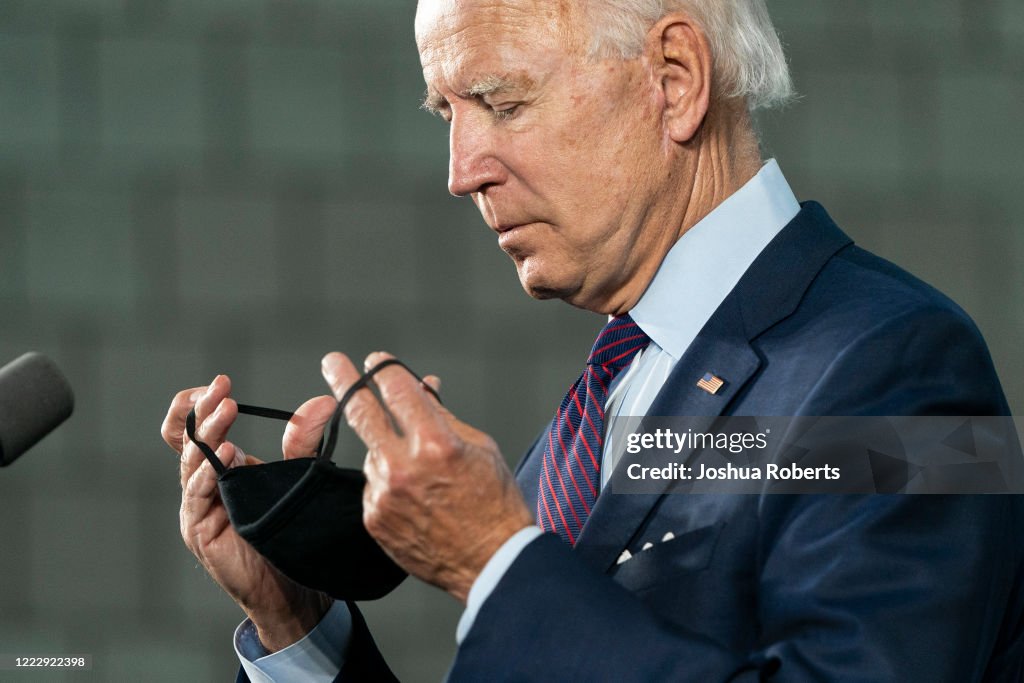 Presidential Candidate Joe Biden Speaks In Lancaster On Health Care