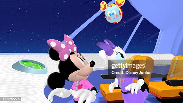 Mickey Mouse Clubhouse Space Adventure" - Mickey, Minnie, Donald, Daisy, Goofy and Pluto blast off to outer space in the Clubhouse rocket in search...