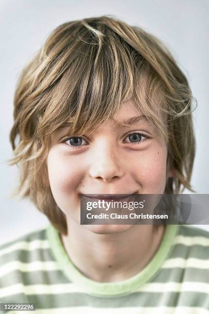 young blonde boy smiling to the cammera. - 8 stock pictures, royalty-free photos & images