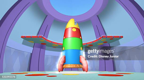 Mickey Mouse Clubhouse Space Adventure" - Mickey, Minnie, Donald, Daisy, Goofy and Pluto blast off to outer space in the Clubhouse rocket in search...