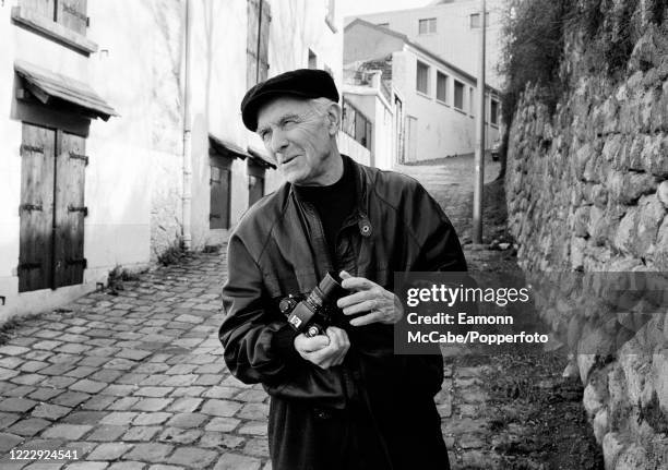 Robert Doisneau , French photographer, 9th March 1992. Doisneau photographed a number of subjects during his long and distringuished career,...