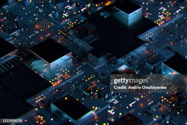 cityscape data - global and technology and business stock-fotos und bilder