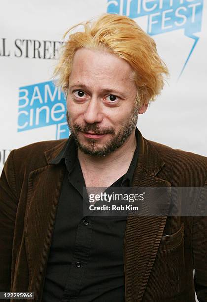 Director Mathieu Amalric attends BAMcinemaFest New York premiere of "Tournee" & "Burlesque Show" at BAM Rose Cinemas on June 24, 2011 in the Brooklyn...