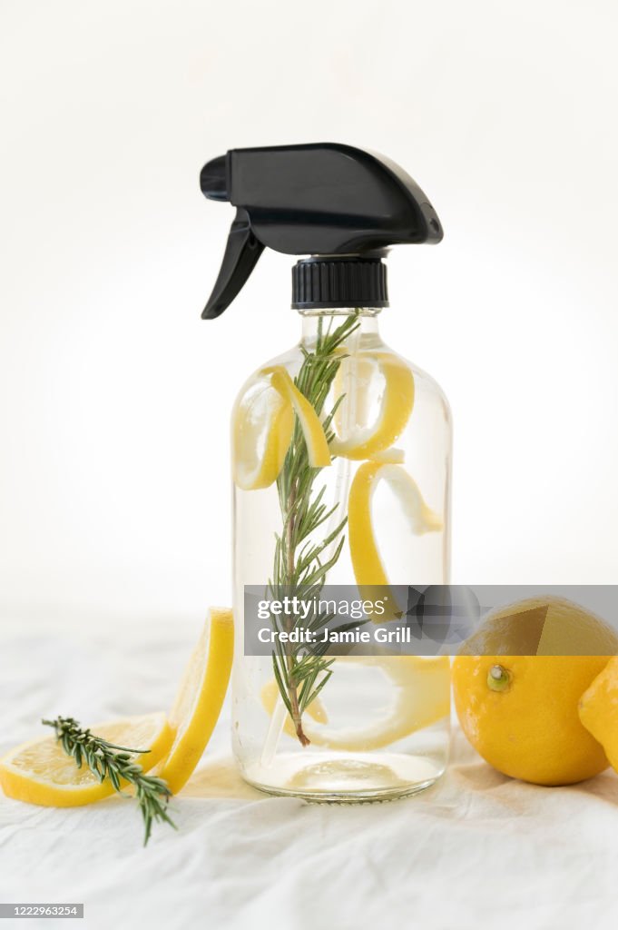 Homemade natural cleaning spray
