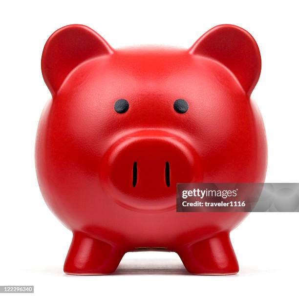 piggy bank - spaarvarken stockfoto's en -beelden