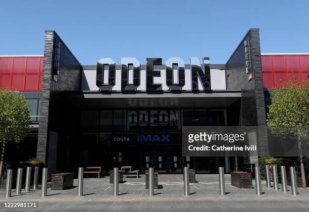 View of an Odeon Cinema on April 24, 2020 in Milton Keynes, United Kingdom . The British government has extended the lockdown restrictions first...
