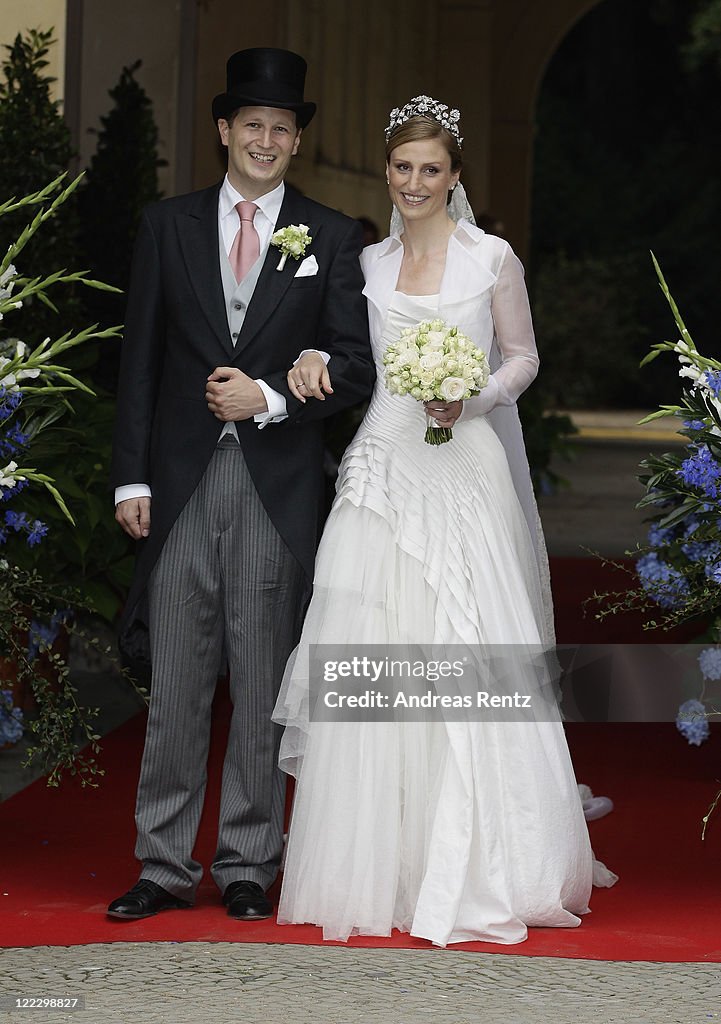 Georg Friedrich Ferdinand Prince Of Prussia And Princess Sophie Of Isenburg Wedding