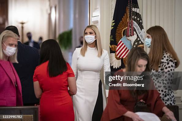 Ivanka Trump, assistant to U.S. President Donald Trump, wears a... News