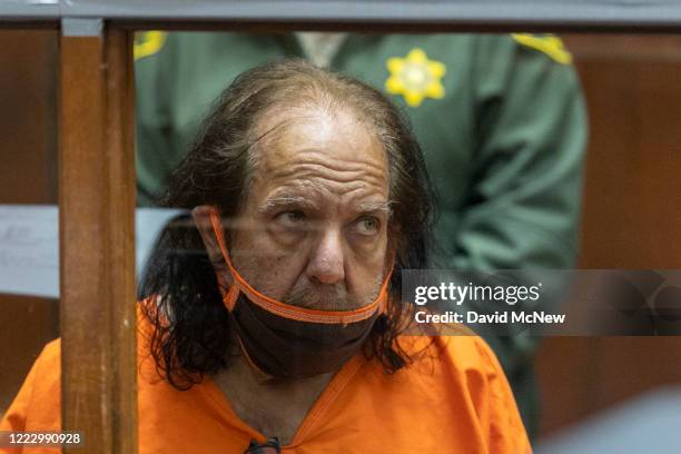 Adult film star Ron Jeremy appears for arraignment on rape and sexual assault charges at Clara Shortridge Foltz Criminal Justice Center on June 26,...